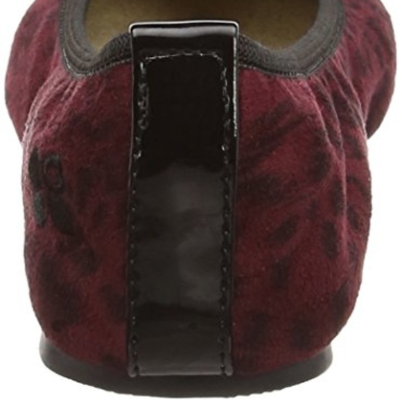 Butterfly Twists Tara Berry Brushstroke Ballerinas - Picture 2 of 7